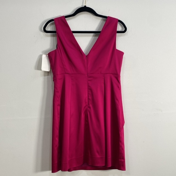 Phoebe Couture Mini Cocktail Dress 6 Pink Retail $298 - Picture 6 of 13